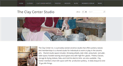 Desktop Screenshot of claycenterstudio.com